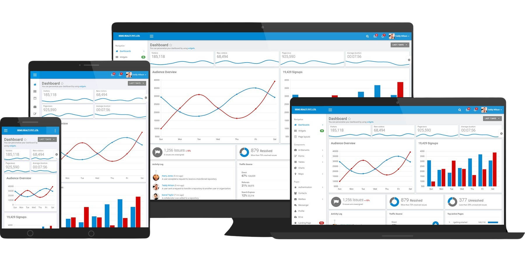 Real Estate CRM Dashboard